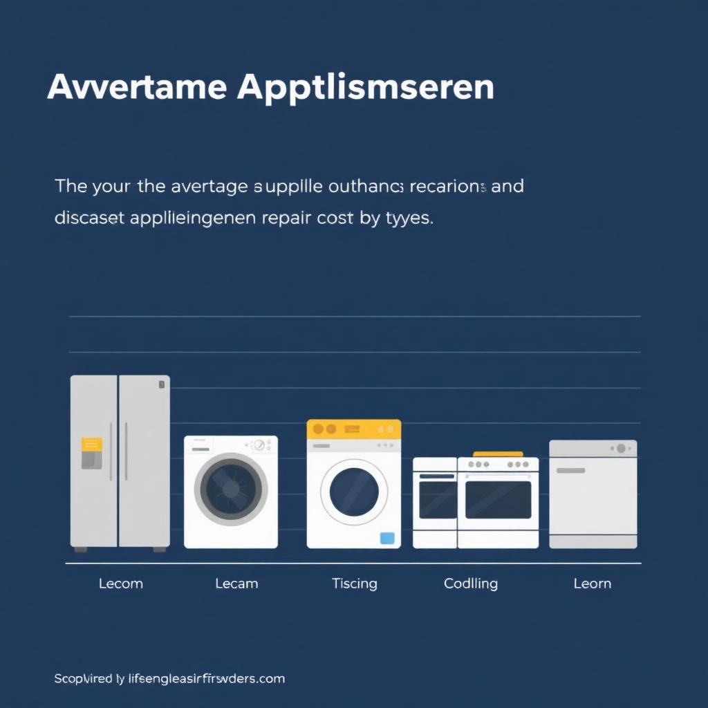 Homeowner comparing average appliance repair costs by appliance type