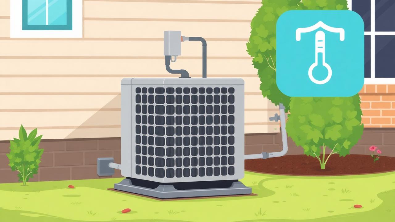 HVAC unit covered by a home warranty plan