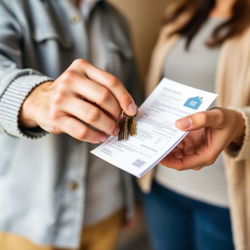 Home warranty being transferred to a new homeowner during a sale